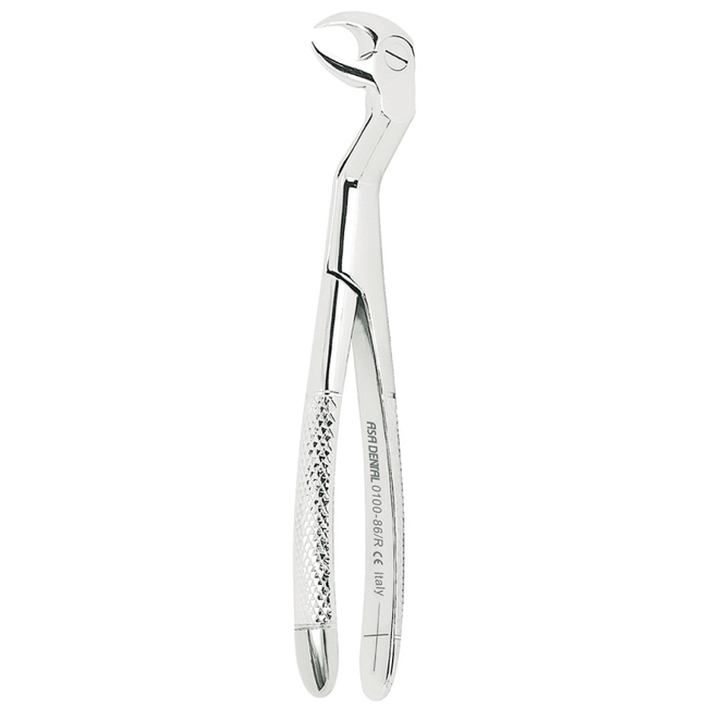 Щипцы N86 1/2R для удаления третьих моляров нижней челюсти правой стороны | Asa Dental (Италия)