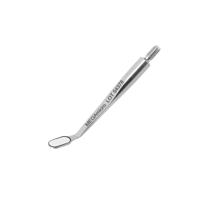 MEGAmicro Rhodium - стоматологическое микрозеркало с родиевым покрытием, овальное, размер 3х6 мм | Hahnenkratt (Германия)