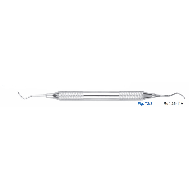 Скейлер пародонтологический, форма T2/3, ручка CLASSIC, диаметр 10 мм | HLW Dental Instruments (Германия)