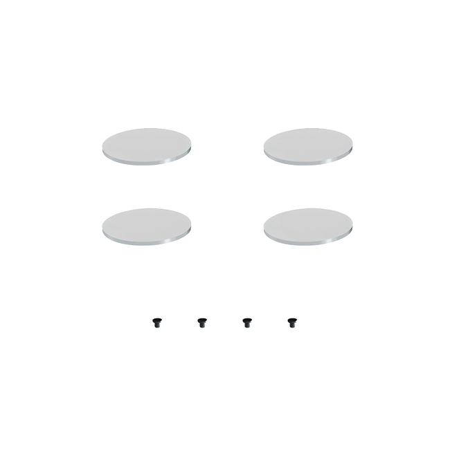 Сменные незапотевающие родиевые зеркала для Motranser M1, M2, M7, яркость 75%, диаметр 23 мм, 4 шт. | Motranser (Тайвань)