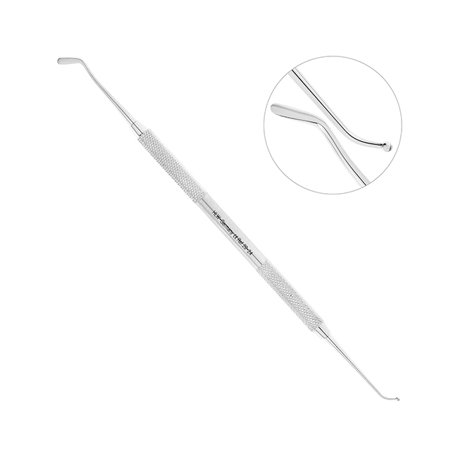 Гладилка комбинированная с шаровидным штопфером, 1,5 мм | HLW Dental Instruments (Германия)