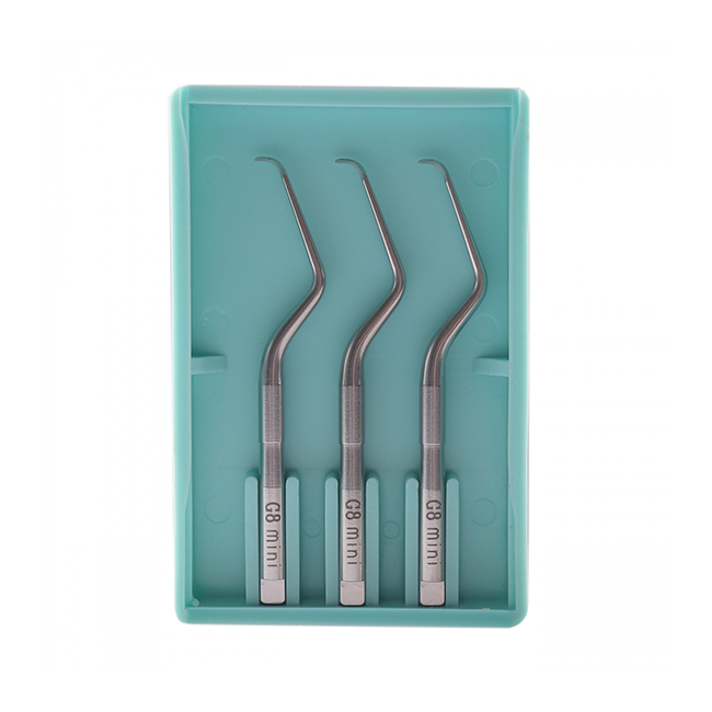 Сменная насадка - кюрета Грейси, мини, форма №G8, 3 шт. | Купить по низкой цене стоматологические инструменты YDM (Япония)