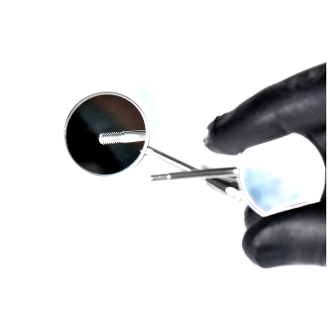 Увеличивающее стоматологическое зеркало №5, диаметр 24 мм, алюминиевое покрытие, 12 шт. | Acteon Prodont-Holliger (Франция)