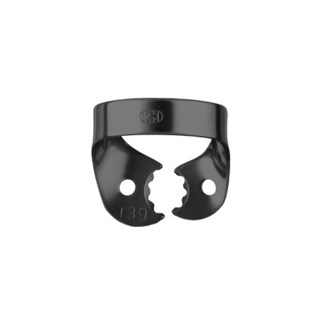 Кламмер для раббердама №139 Black с черным оксидным покрытием | Dentech Corporation (Япония)