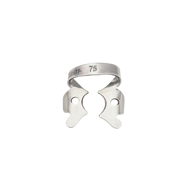 129-075 - крепление для Раббер Дам Медента, для нижнего левого второго «молочного» моляра | Medenta Instruments Co. (Пакистан)