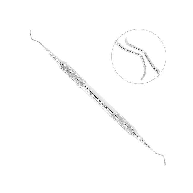 Кюрета Columbia, форма 13/14, ручка диаметр 8 мм | HLW Dental Instruments (Германия)