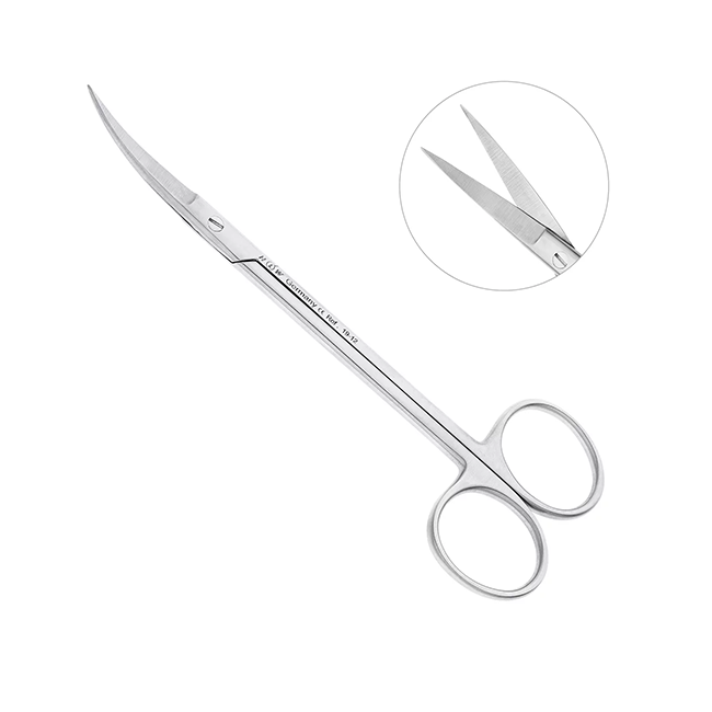 Ножницы хирургические изогнутые Joseph, 140 мм | HLW Dental Instruments (Германия)