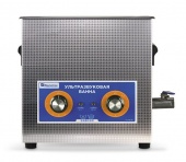 VBS-6H - стандартная ультразвуковая ванна с механическим таймером и подогревом с аналоговым управлением, 6 л, мощность 180 Вт | Vilitek (Россия)