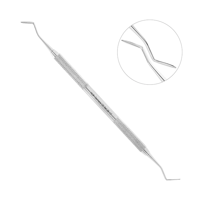 Гладилка обратная, жесткая, с острым краем (29-17) | HLW Dental Instruments (Германия)
