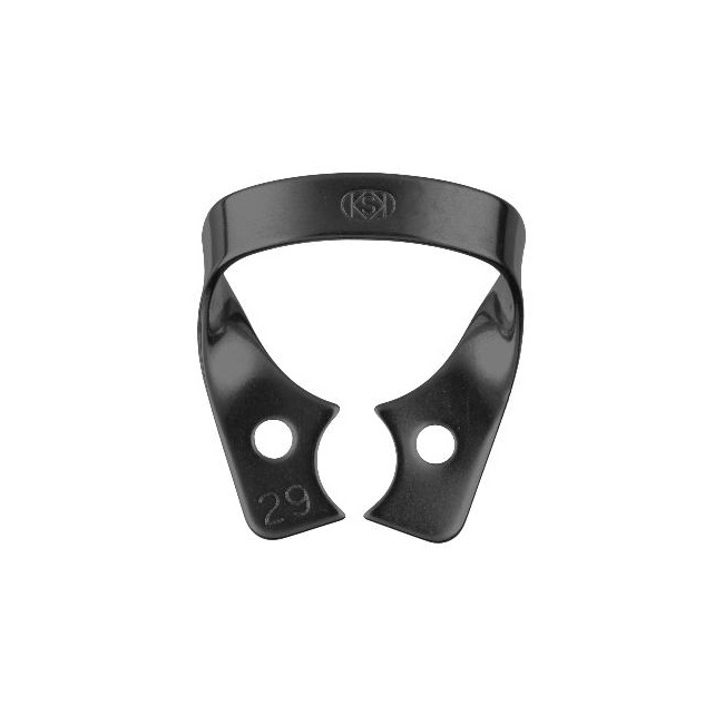 Кламмер для раббердама №29 Black с черным оксидным покрытием | Dentech Corporation (Япония)