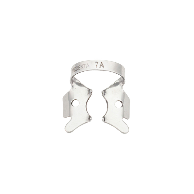 129-07A - крепление для Раббер Дам Медента, для больших нижних моляров, с плоскими щечками | Medenta Instruments Co. (Пакистан)