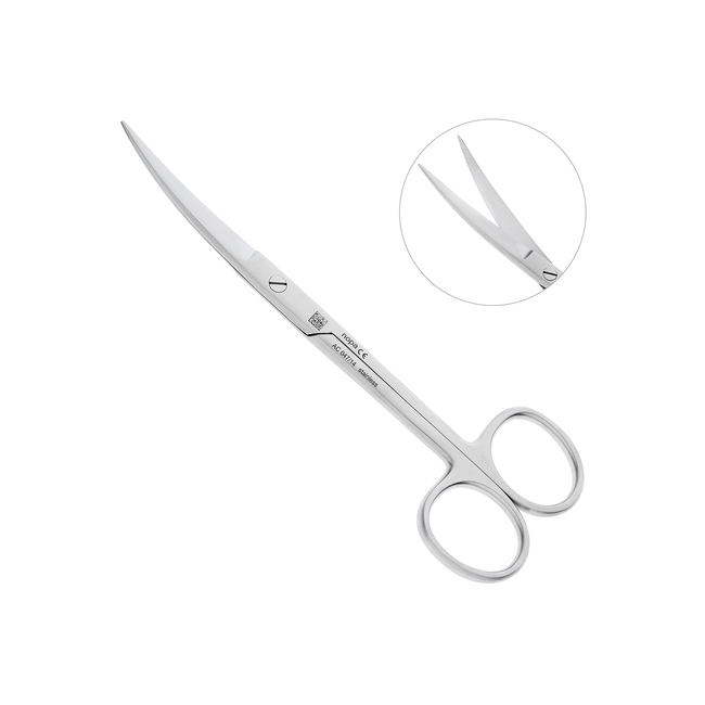 GRAZIL - ножницы операционные, изогнутые, 14,5 см | Nopa Instruments (Германия)