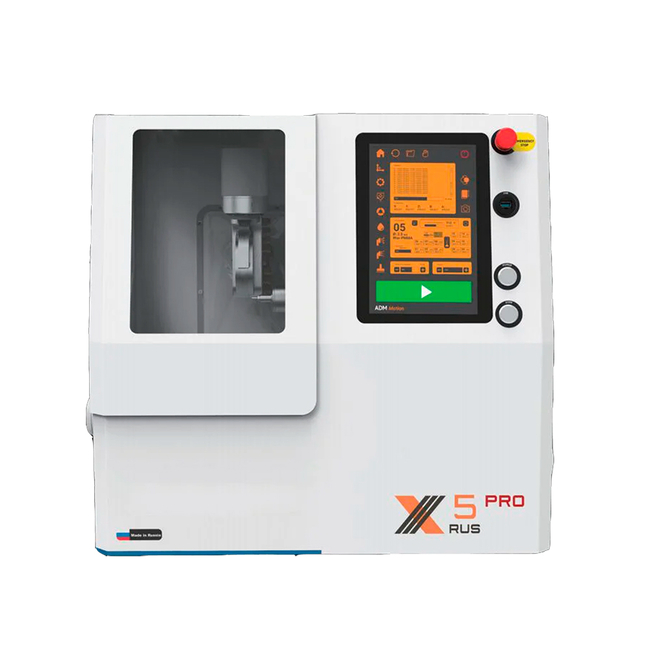 X5 RUS PRO - 5-осевой фрезерный станок для сухой и влажной обработки | ADM System (Россия)