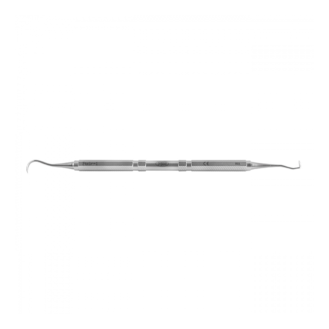 Скейлер пародонтологический фуркационный, двусторонний, форма №F4 | YDM (Япония)