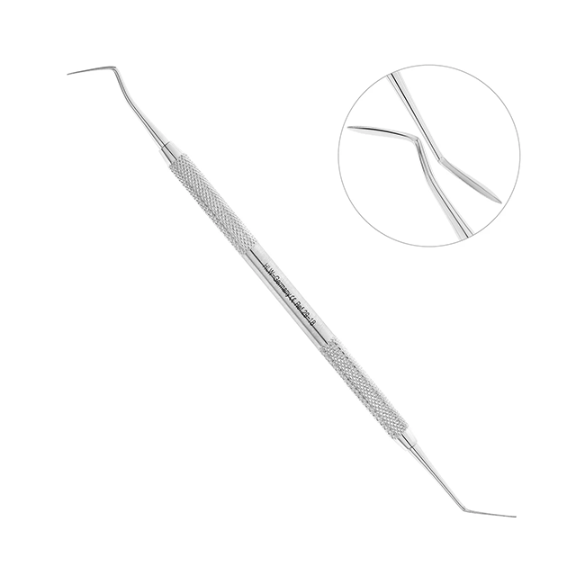 Гладилка обратная, жесткая, с острым краем (29-18) | HLW Dental Instruments (Германия)