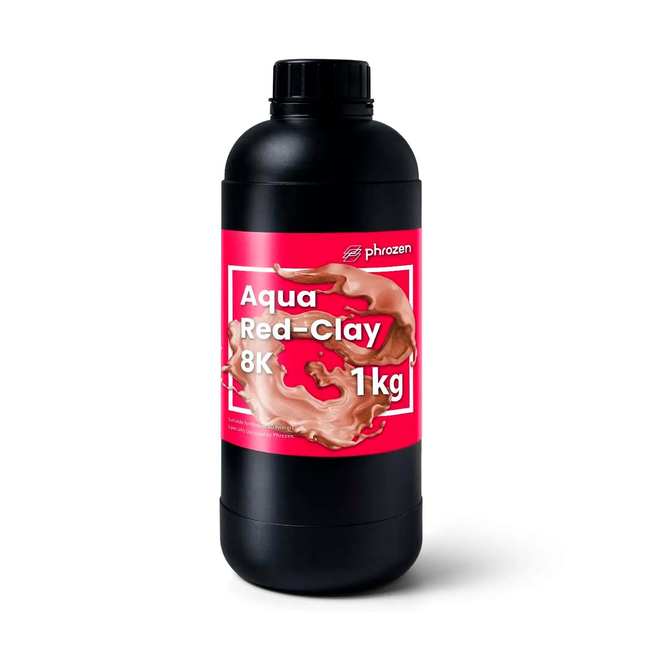 Phrozen Aqua 8K Snow-Gray - фотополимерная смола для печати 3D-моделей с высокой детализацией, цвет светло-серый, 1 кг | Phrozen (Тайвань)