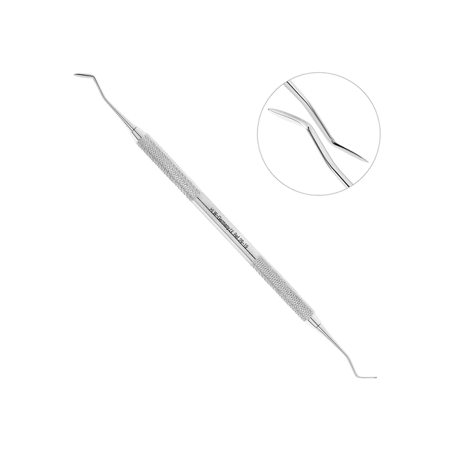 Гладилка обратная, жесткая, с острым краем (29-19) | HLW Dental Instruments (Германия)
