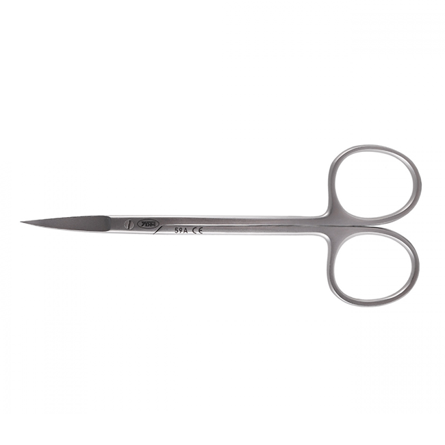 Ножницы десневые Iris, изогнутые, 114 мм | YDM (Япония)