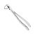 Щипцы для удаления зубов нижние, корневые (12-74N) | HLW Dental Instruments (Германия)