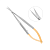 Ножницы хирургические изогнутые Castroviejo TC, 140 см | HLW Dental Instruments (Германия)