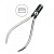 Щипцы Де Ла Роса, три прорези: 0,41 мм, 0,46 мм, 0,56 мм., HLW Dental Instruments (Германия)