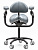 Стул микроскописта Mercury ELITE Export Black, HX001-32