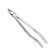 Щипцы для удаления зубов верхние премоляры (11-7N) | HLW Dental Instruments (Германия)