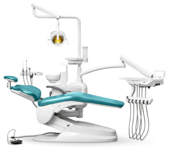 Стоматологическая установка Safety C1 нижняя подача, Бирюза (P7)