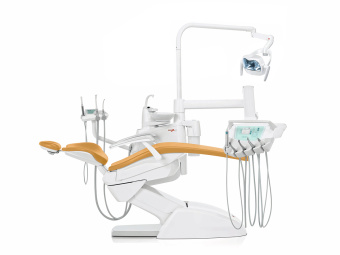 Стоматологическая установка Anthos A3 нижняя подача, Желтый Невада