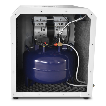 Безмасляный компрессор в шумоизоляционном кожухе W-602B, WuerWei, Китай