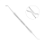 Гладилка комбинированная с шаровидным штопфером, 1,5 мм | HLW Dental Instruments (Германия)