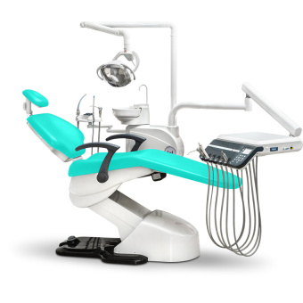Стоматологическая установка Woson WOD 550 нижняя подача, Бирюзовая