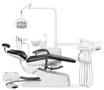 Стоматологическая установка Anya AY-A 1000 нижняя подача, Черный AY-14