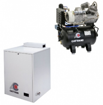 Компрессор Cattani на 2 установки , с осушителем (Италия)