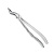 Щипцы для удаления зубов верхние корневые (анатомические) | HLW Dental Instruments (Германия)
