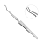 Обратный пинцет с позиционером (H-322C) | HLW Dental Instruments (Германия)