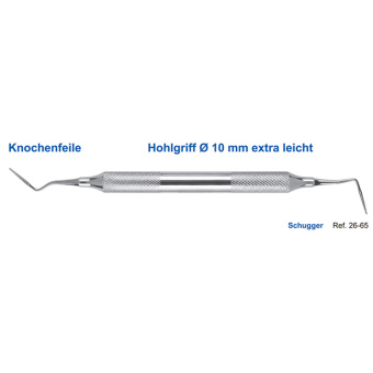 Скейлер пародонтологический Schluger, ручка диаметр 10 мм | HLW Dental Instruments (Германия)