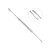 Распатор Freer, ручка DELUXE, диаметр 10 мм, острый/тупой, 5,0-6,0 мм | HLW Dental Instruments (Германия)