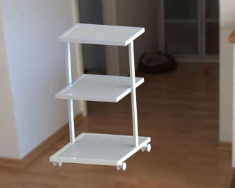 Тележка для аппаратуры Каруца-1 - 3 полки, высота 850мм