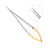 Ножницы-микро изогнутые Micro Schere TC, 170 мм | HLW Dental Instruments (Германия)