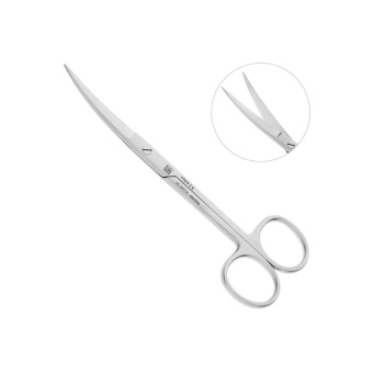 GRAZIL - ножницы операционные, изогнутые, 14,5 см | Nopa Instruments (Германия)