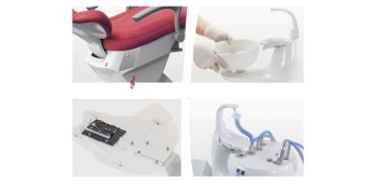 Стоматологическая установка серии X3 с нижней подачей инструментов