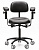 Стул микроскописта Mercury STANDART Black, HX001-36