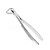 Щипцы для удаления зубов нижние, корневые (11-74N) | HLW Dental Instruments (Германия)