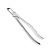 Щипцы для удаления зубов нижние для третьих моляров (12-79) | HLW Dental Instruments (Германия)