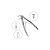 Щипцы для удаления зубов детские нижние резцы (11-5B) | HLW Dental Instruments (Германия)