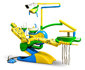 Детская стоматологическая установка AY-A 4800I нижняя подача., Anya (Китай)