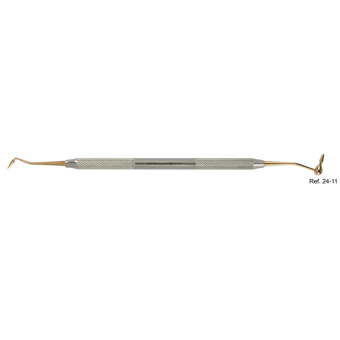 Штопфер двусторонний, нитрид титановое покрытие | HLW Dental Instruments (Германия)