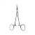 HSE 016-12 - зажим хирургический Micro-Halsted, прямой, 125 мм | Karl Hammacher GmbH (Германия)